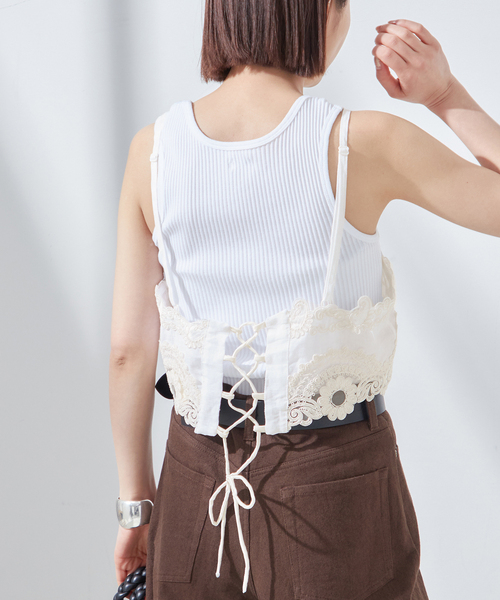 journal standard L'essage（ジャーナルスタンダードレサージュ）の「《追加》【MAURIZIO MYKONOS/マウリツィオ ミコノス】TOPS：ブラウス（シャツ/ブラウス・レディース・ホワイト・MEDIUM）」の13枚目の写真