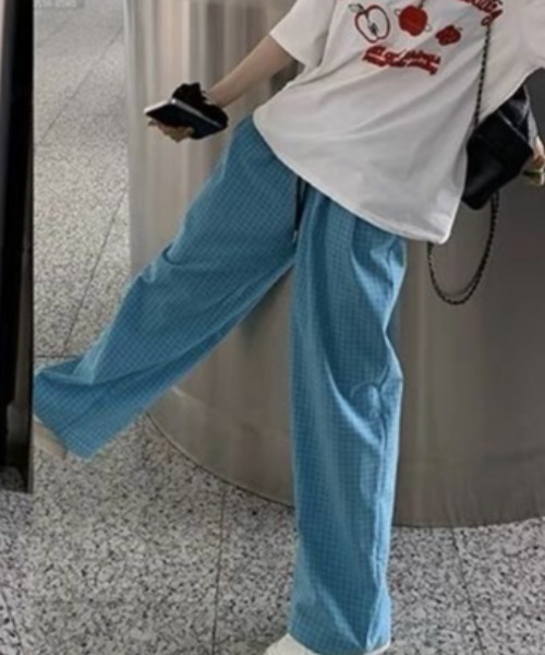 REBALANCE(リバランス)の「ワイドチェックパンツ(その他パンツ・レディース・A/B・MEDIUM/LARGE)」の11枚目の写真