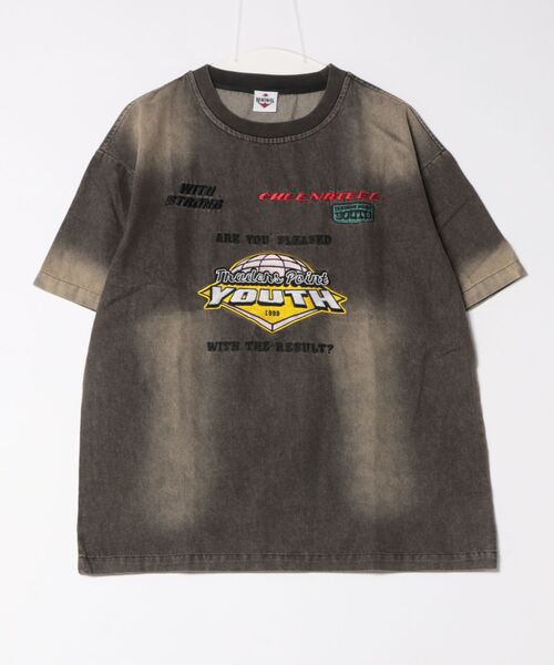 HOOK(フック)の「ヴィンテージウォッシュロゴTシャツ (SS)(Tシャツ/カットソー・メンズ・ブラック/ブルー・MEDIUM/LARGE)」の18枚目の写真