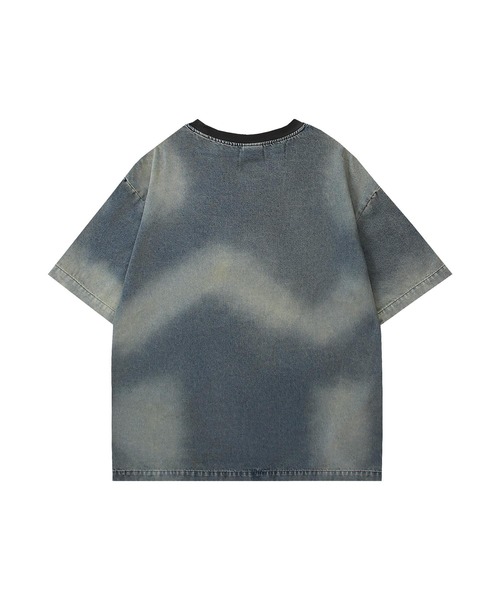 HOOK(フック)の「ヴィンテージウォッシュロゴTシャツ (SS)(Tシャツ/カットソー・メンズ・ブラック/ブルー・MEDIUM/LARGE)」の5枚目の写真
