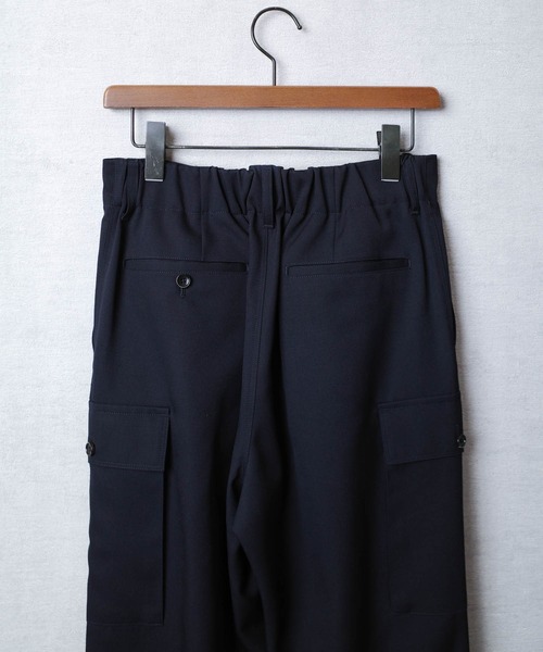 KATO`（カトー）の「【KATO'/カトー】232 ウール ツイル 6P カーゴパンツ KP2334411（カーゴパンツ・メンズ・ネイビー/グレー・SMALL/MEDIUM/LARGE）」の20枚目の写真