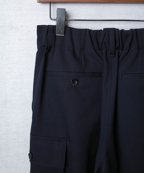 KATO`（カトー）の「【KATO'/カトー】232 ウール ツイル 6P カーゴパンツ KP2334411（カーゴパンツ・メンズ・ネイビー/グレー・SMALL/MEDIUM/LARGE）」の22枚目の写真
