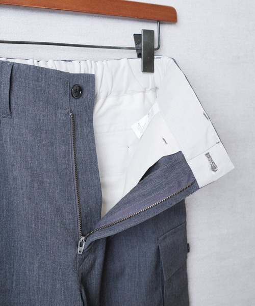 KATO`（カトー）の「【KATO'/カトー】232 ウール ツイル 6P カーゴパンツ KP2334411（カーゴパンツ・メンズ・ネイビー/グレー・SMALL/MEDIUM/LARGE）」の11枚目の写真