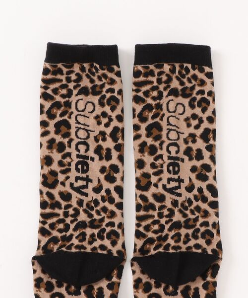 Subciety（サブサエティ）の「Leopard socks（ソックス/靴下・メンズ・ベージュ/ブラック・FREE）」の18枚目の写真