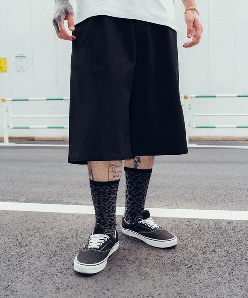 Subciety（サブサエティ）の「Leopard socks（ソックス/靴下・メンズ・ベージュ/ブラック・FREE）」の7枚目の写真