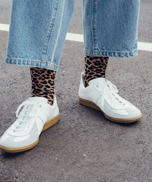 Subciety（サブサエティ）の「Leopard socks（ソックス/靴下・メンズ・ベージュ/ブラック・FREE）」の12枚目の写真