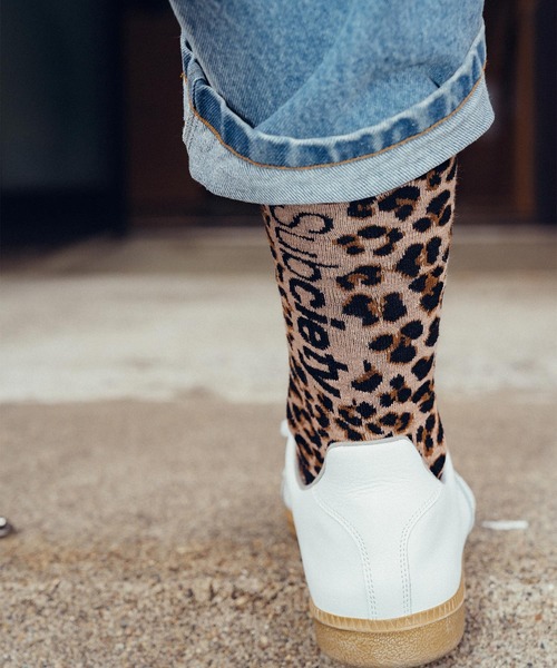 Subciety（サブサエティ）の「Leopard socks（ソックス/靴下・メンズ・ベージュ/ブラック・FREE）」の15枚目の写真