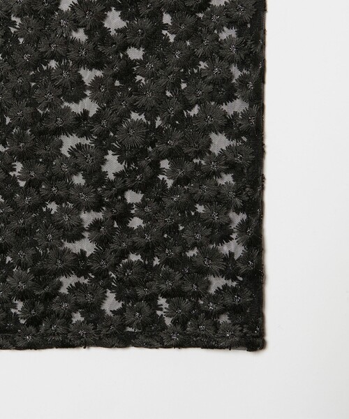 EMMEL REFINES（エメルリファインズ）の「＜EMMEL REFINES＞EM フラワーチュール プルオーバー（シャツ/ブラウス・レディース・ブラック/オフホワイト・FREE）」の14枚目の写真