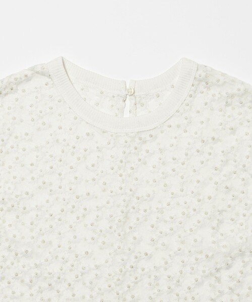 EMMEL REFINES（エメルリファインズ）の「＜EMMEL REFINES＞EM フラワーチュール プルオーバー（シャツ/ブラウス・レディース・ブラック/オフホワイト・FREE）」の19枚目の写真