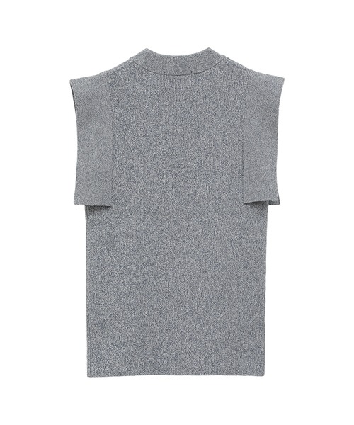 CLANE - スクエアスリーブニットトップス - SQUARE SLEEVE KNIT