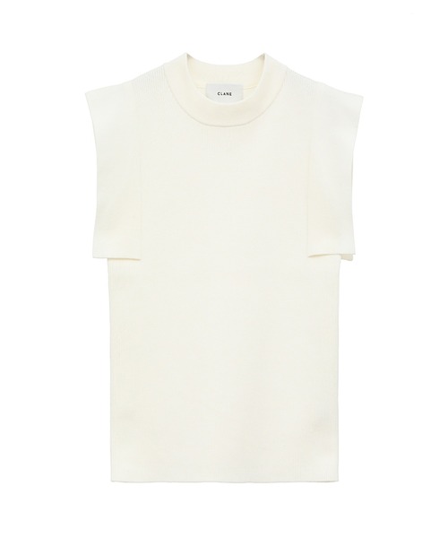 CLANE/クラネ】SQUARE SLEEVE KNIT TOPS/スクエアスリーブ