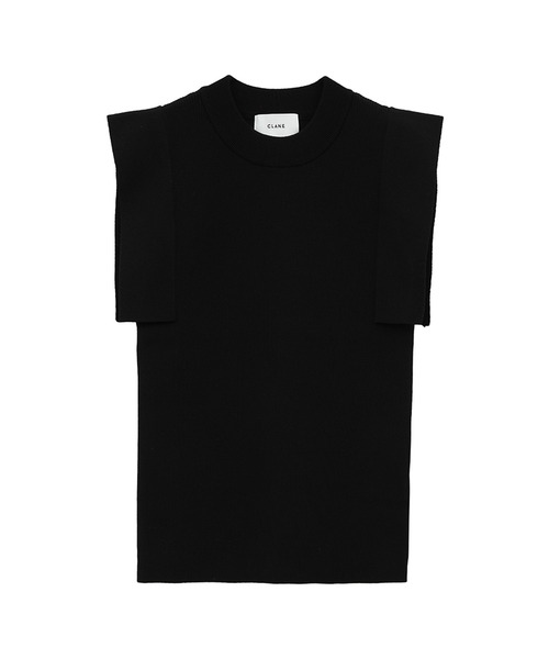 CLANE(クラネ)の「【CLANE/クラネ】SQUARE SLEEVE KNIT TOPS/スクエアスリーブトップス(ニット/セーター・レディース・アイボリー/ブラック/ブルー・1/2)」の19枚目の写真