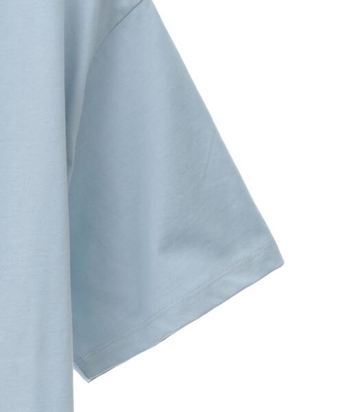 MELROSE claire(メルローズ クレール)の「【TouLousEロゴプリントTシャツ】(Tシャツ/カットソー・レディース・クリーム/チャコールグレー/ライトブルー/ピンク・FREE)」の19枚目の写真