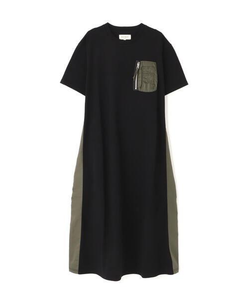 AVIREX（アヴィレックス）の「《WEB&DEPOT限定》MA-1 POCKET ONEPIECE/MA-1ポケット ワンピース（ワンピース・レディース・ホワイト/ブラック・F）」の11枚目の写真