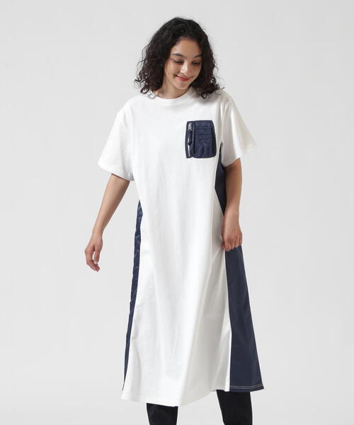 AVIREX（アヴィレックス）の「《WEB&DEPOT限定》MA-1 POCKET ONEPIECE/MA-1ポケット ワンピース（ワンピース・レディース・ホワイト/ブラック・F）」の17枚目の写真