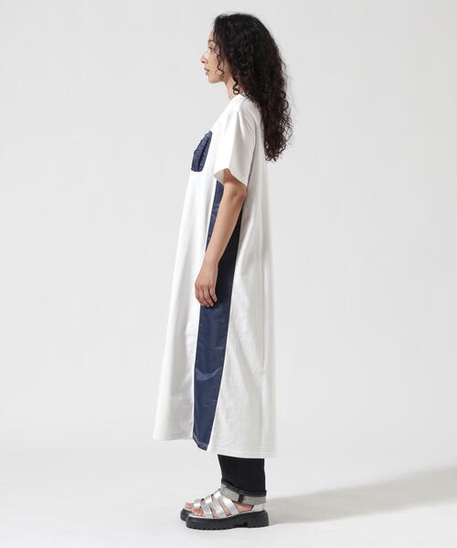 AVIREX（アヴィレックス）の「《WEB&DEPOT限定》MA-1 POCKET ONEPIECE/MA-1ポケット ワンピース（ワンピース・レディース・ホワイト/ブラック・F）」の21枚目の写真