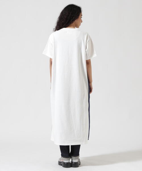 AVIREX（アヴィレックス）の「《WEB&DEPOT限定》MA-1 POCKET ONEPIECE/MA-1ポケット ワンピース（ワンピース・レディース・ホワイト/ブラック・F）」の22枚目の写真