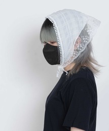 SVEC（シュベック）の「ガーゼレースバブーシュカ（ニットキャップ/ビーニー）」