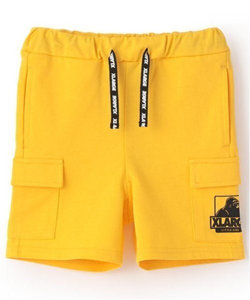 XLARGE KIDS（エクストララージキッズ）の「ワークショートパンツ（その他パンツ・キッズ・カラフル/イエロー/ブラック・120cm/130cm/80ｃｍ/90cm/140cm/100cm/110cm）」の2枚目の写真
