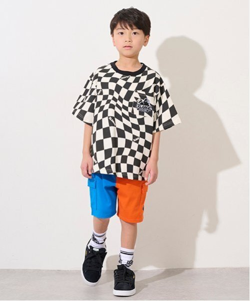 XLARGE KIDS（エクストララージキッズ）の「ワークショートパンツ（その他パンツ・キッズ・カラフル/イエロー/ブラック・120cm/130cm/80ｃｍ/90cm/140cm/100cm/110cm）」の7枚目の写真