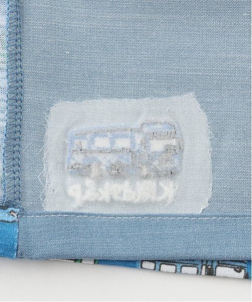 kladskap(クレードスコープ)の「前後切替乗り物5分丈パンツ(その他パンツ・キッズ・サックスブルー/チャコール・90cm/100cm/80cm/120cm/110cm)」の8枚目の写真