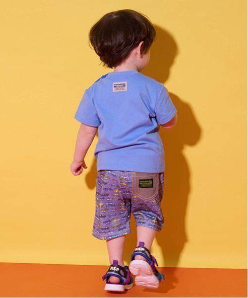 kladskap(クレードスコープ)の「前後切替乗り物5分丈パンツ(その他パンツ・キッズ・サックスブルー/チャコール・90cm/100cm/80cm/120cm/110cm)」の18枚目の写真