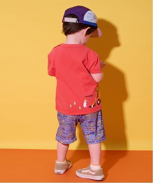 kladskap(クレードスコープ)の「前後切替乗り物5分丈パンツ(その他パンツ・キッズ・サックスブルー/チャコール・90cm/100cm/80cm/120cm/110cm)」の19枚目の写真