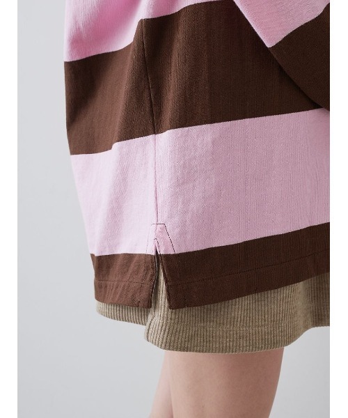 SNIDEL（スナイデル）の「【POLO RALPH LAUREN】ラグビーシャツ（Tシャツ/カットソー・レディース・カーキ・S）」の13枚目の写真