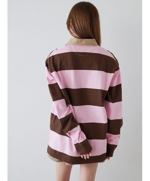 SNIDEL（スナイデル）の「【POLO RALPH LAUREN】ラグビーシャツ（Tシャツ/カットソー・レディース・カーキ・S）」の16枚目の写真