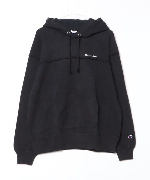 Champion(チャンピオン)の「【Champion/チャンピオン】直営限定コレクション メンズ フーデッドスウェットシャツ(パーカー・メンズ・パープル/オートミール/ブラック・LARGE/X-LARGE/SMALL/MEDIUM)」の2枚目の写真