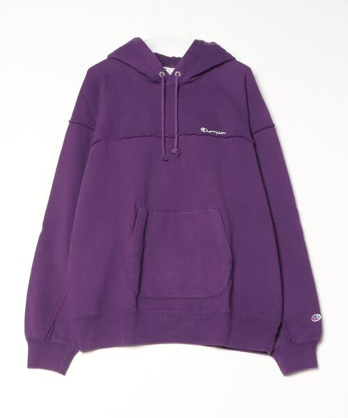 Champion(チャンピオン)の「【Champion/チャンピオン】直営限定コレクション メンズ フーデッドスウェットシャツ(パーカー・メンズ・パープル/オートミール/ブラック・LARGE/X-LARGE/SMALL/MEDIUM)」の11枚目の写真
