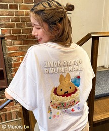 tシャツ Tシャツ mt8568-Double Name Embroidery Mock Neck Short Sleeve Tee Tシャツ tシャツ Tシャツ mt8568-Double Name Embroidery Mock Neck Short