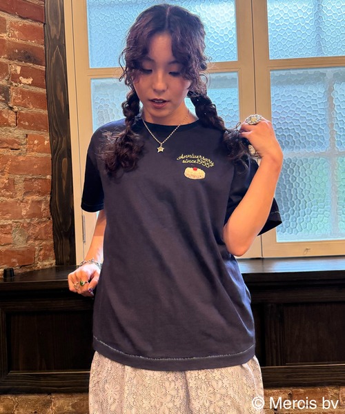 miffy 70th】DOUBLE NAME birthday cake BIG TEE/ミッフィー