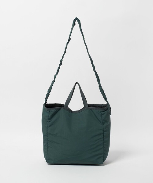 green label relaxing（グリーンレーベルリラクシング）の「【別注】＜fellowww＞2WAY  M ショルダー バッグ（ショルダーバッグ・メンズ・ブラック/ダークグリーン/ナチュラル・FREE）」の4枚目の写真