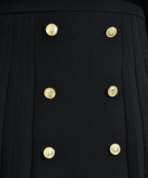 INTERPLANET（インタープラネット）の「ＢＯＸプリーツニットスカート（スカート・レディース・ブラック/モカ・FREE）」の14枚目の写真