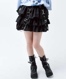 TRAVAS TOKYO（トラバス トウキョウ）の「『TRAVAS TOKYO/トラバス トーキョー』サスペンダー付きフリルスカート（スカート）」