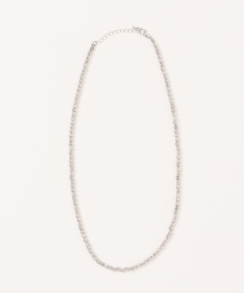 シリアルナンバー付★ バンビ　鹿 ネックレス バッジ　ILA SPITZスピッツ PEANUTS & CO. - PEANUTS CHAIN Ⅱ -SILVER ”SQUARE” | SKANDA