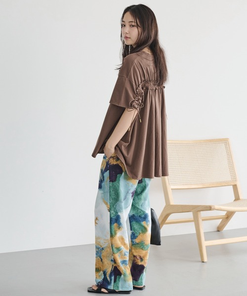 オランジ出品 セール】アート柄イージーパンツ（その他パンツ）｜LAVEANGE