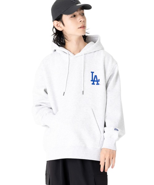 NEW ERA(ニューエラ)の「ニューエラ オーバーサイズパーカー 中津川吾郎コラボ ロサンゼルスドジャース大谷翔平(パーカー・メンズ・グレー・XXL/XL/L/M/S)」の3枚目の写真