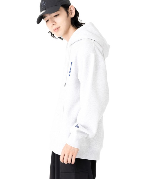 NEW ERA(ニューエラ)の「ニューエラ オーバーサイズパーカー 中津川吾郎コラボ ロサンゼルスドジャース大谷翔平(パーカー・メンズ・グレー・XXL/XL/L/M/S)」の5枚目の写真