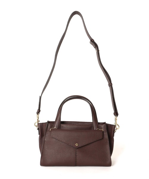 LORISTELLA(ロリステッラ)の「LORISTELLA / MURIEL TOTE(3wayレザートートバッグ 2824)(ハンドバッグ・レディース・ブラウン/ブラック・FREE)」の5枚目の写真