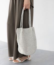 Elura | メタリック手編みバッグ/492941(トートバッグ)