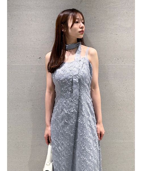 セール】フェザージャガードキャミワンピース（ワンピース