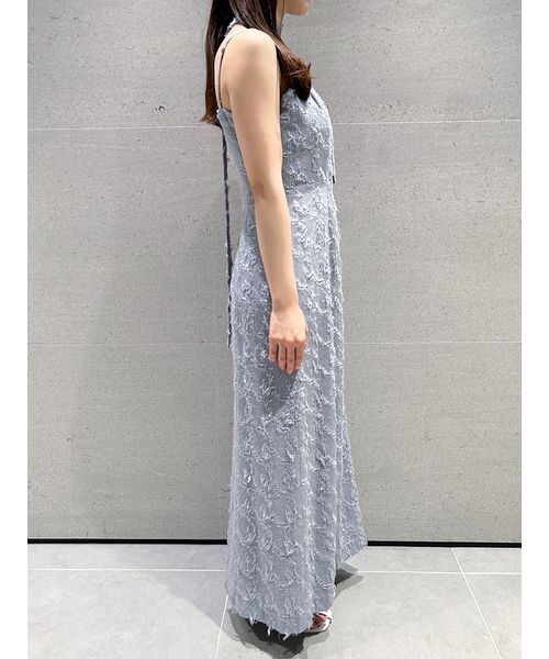 フェザージャガードキャミワンピース　スナイデル　値下げ不可 SNIDEL ワンピース フェザージャガードキャミワンピース