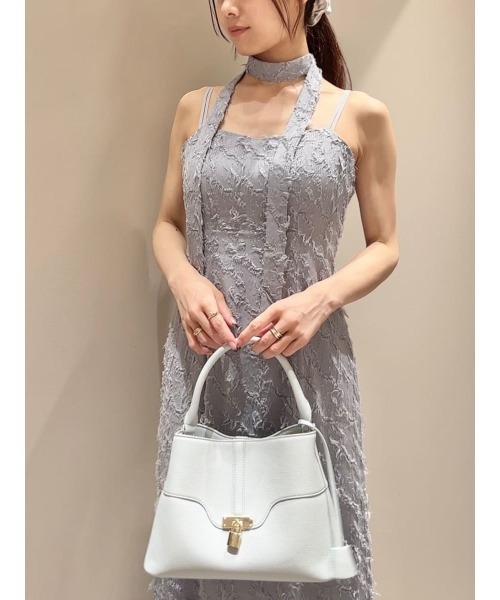 フェザージャガードキャミワンピース　スナイデル　値下げ不可 SNIDEL｜フェザージャガードキャミワンピース | Rakuten Fashion