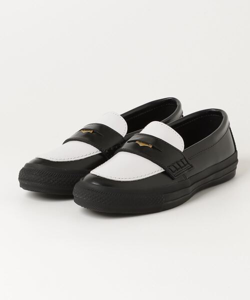 CONVERSE(コンバース)の「converse コンバース ALL STAR COINLOAFER オールスター コインローファー 31315090 31315091(ローファー・メンズ・ブラック/ブラック×ホワイト・23.5cm/24.0cm/24.5cm/25.5cm/26.0cm/26.5cm/27.0cm/28.0cm/23.0cm/29.0cm/27.5cm)」の2枚目の写真