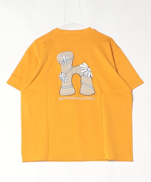 HTH(エイチティーエイチ)の「H flower logo Tee(Tシャツ/カットソー・レディース・アッシュ/オレンジ/ホワイト/グリーン・フリー)」の19枚目の写真