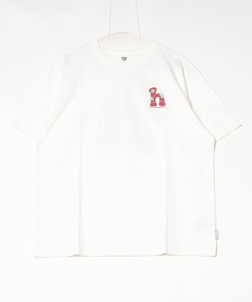 HTH(エイチティーエイチ)の「H flower logo Tee(Tシャツ/カットソー・レディース・アッシュ/オレンジ/ホワイト/グリーン・フリー)」の16枚目の写真