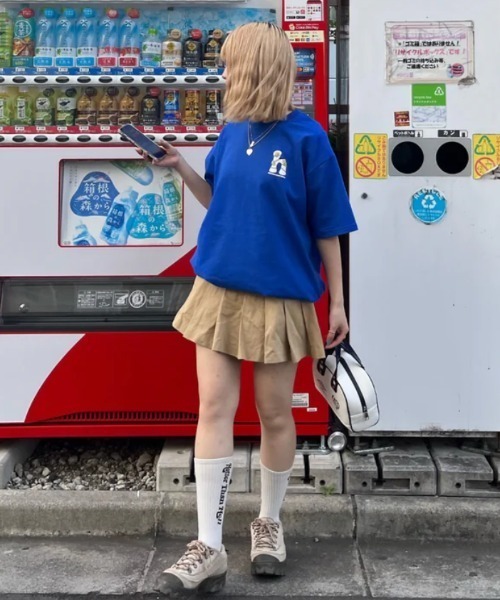 HTH(エイチティーエイチ)の「H flower logo Tee(Tシャツ/カットソー・レディース・アッシュ/オレンジ/ホワイト/グリーン・フリー)」の9枚目の写真