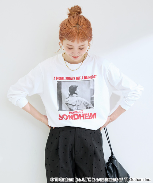 GOOD ROCK SPEED(グッドロックスピード)の「GOOD ROCK SPEED/グッドロックスピード LIFE PICTURE COLLECTION ロンTEE2(Tシャツ/カットソー・レディース・ホワイト/オフホワイト/ホワイト×ホワイト/ブラック/ライトホワイト/ホワイト系その他・FREE)」の20枚目の写真